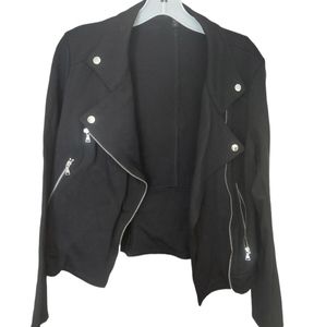 Express black zip up blazer/jacket
